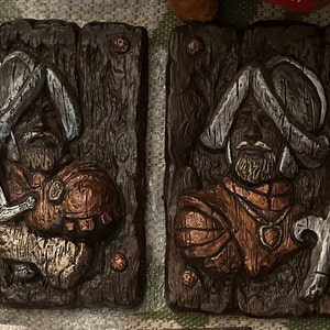 Vintage, Pair, Van Guard Studios, Spanish Conquistador, Soliders, Wall Hanging, Plaster Plaques,