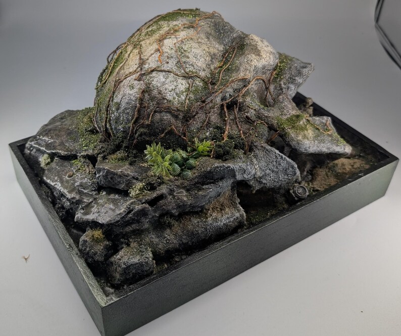 Diorama de soldados de la Guerra de Vietnam de la Isla Calavera | Diorama militar hecho a mano | Regalo coleccionable único para fanáticos de la historia y las películas de guerra imagen 5