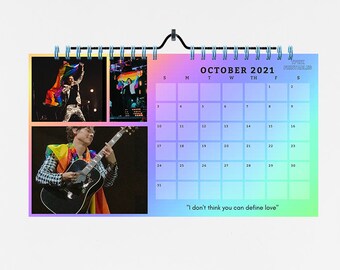 Harry Styles Wall Calendar Etsy