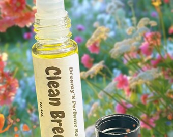 Parfümöl von Clean Breeze: Frischer Wäscheduft - 10ml Roll-On