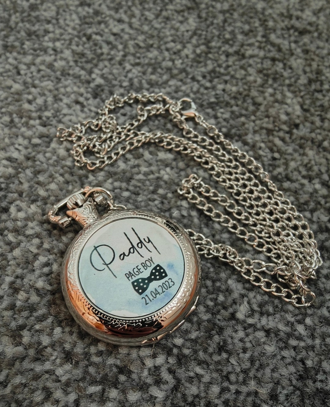 Page Boy Pocket Watch Etsy