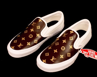 louis vuitton vans etsy