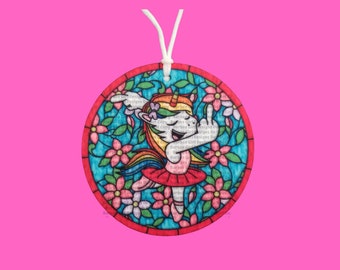 Car Air Freshener Dancing unicorn