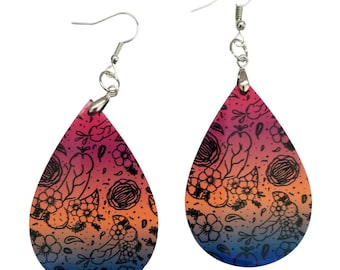 Secret Penis and Vagina design Earrings