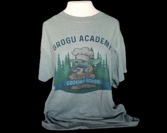 Adult T-Shirt Grogu Academy Cooking School