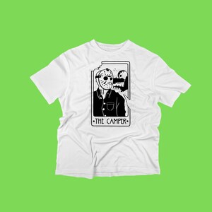 Camiseta para adultos con la carta del Tarot "El Campista"