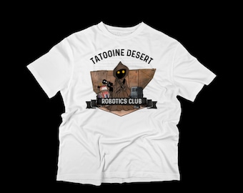 Adult T-Shirt "Tatooine Desert Robotics Club"
