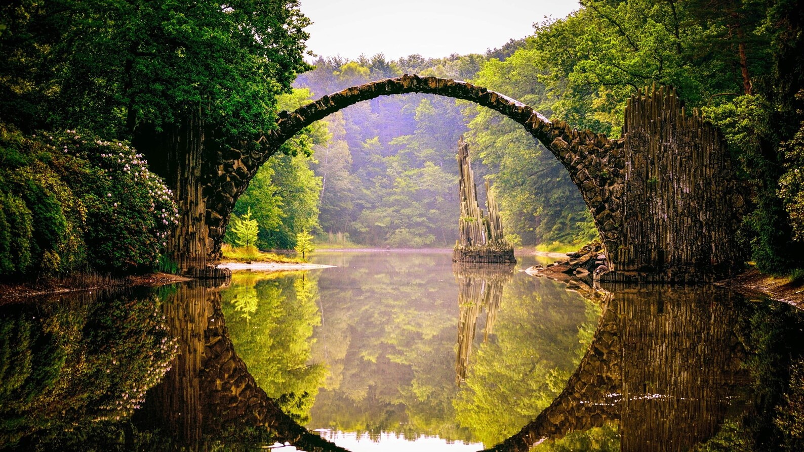 Devils Bridge Canvas Wall Art Framed Print Various Sizes Etsy