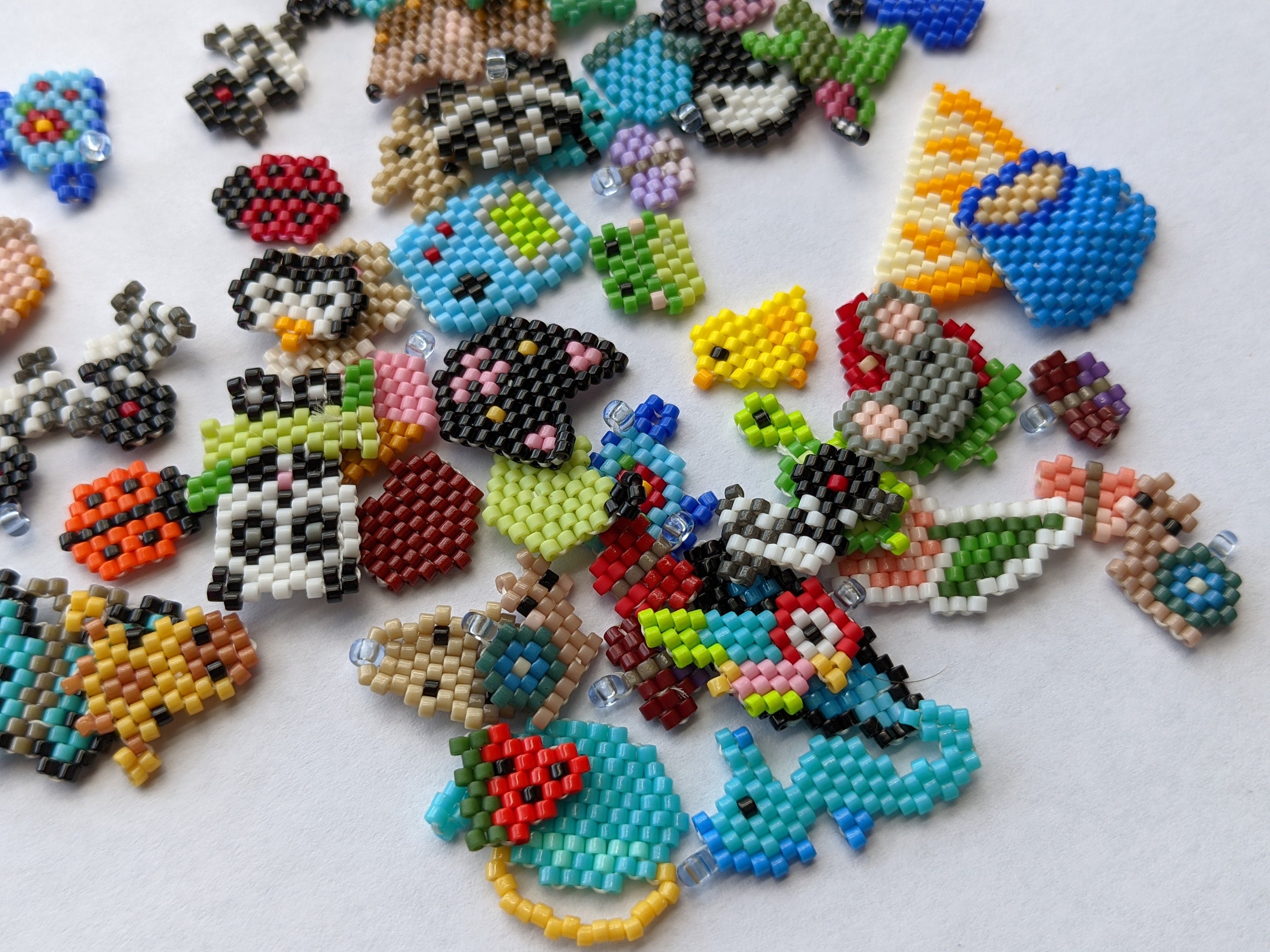 Bea's Beading Miami Handmade Knitting Stitch Markers – KittyBea