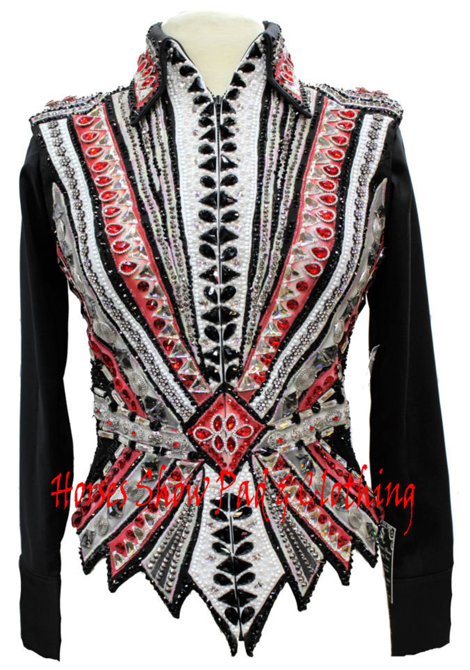 Horsemanship Western Women Show Vest For Horse Pleasure On Etsy