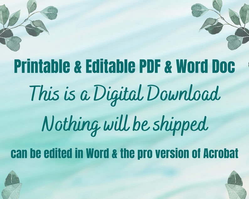 Antiques Appraisal, Editable Form, Printable Appraisal Template