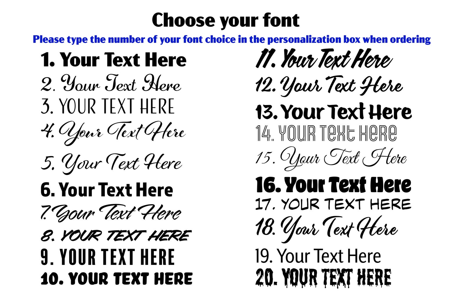 Custom Vinyl Decals Large custom decals business name Etsy