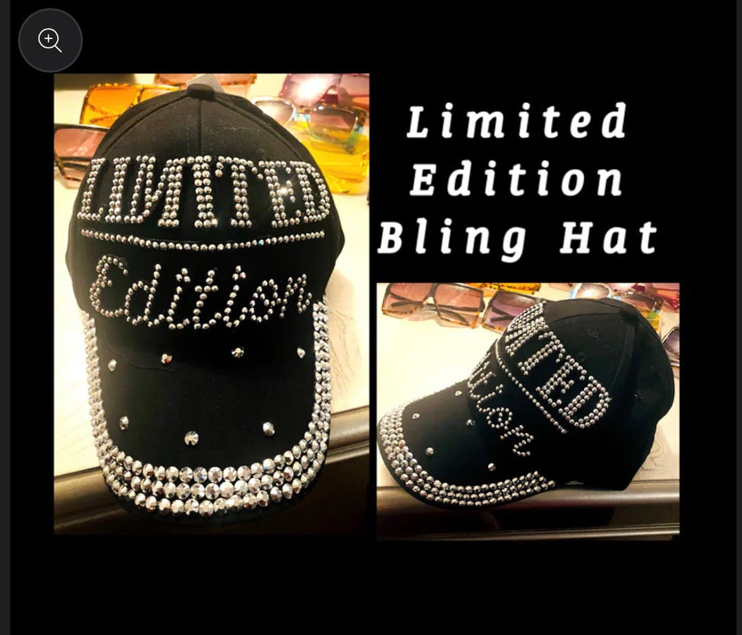 Limited Edition Bling Baseball Cap Etsy