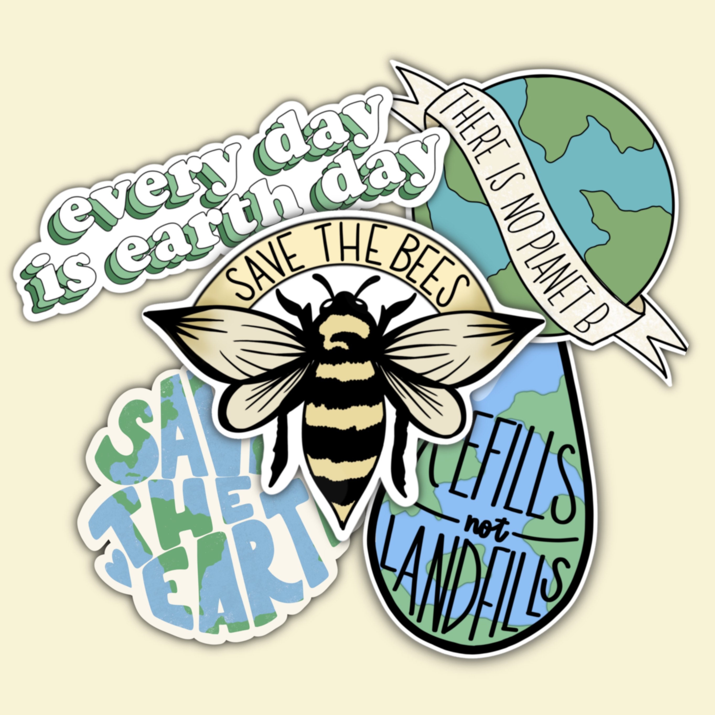 Environmental (Save the Earth!) Sticker Pack