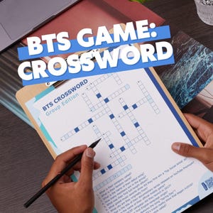 Jeu BTS | Mots croisés K-Pop | Téléchargement numérique | Anniversaire // Cadeau // Rassemblement d'amis // Fête K-Pop