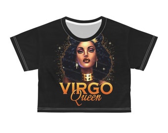 Virgo Queen Crop Top