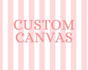 Custom Needlepoint Canvas – Fully Personalized from Your Photo or Design