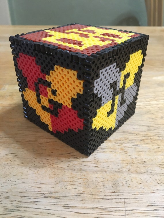 Perler Bead Harry Potter Cube 