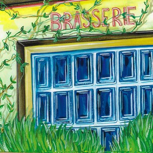Brasserie Window - Print