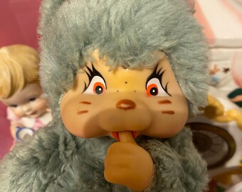 ヴィンテージ 1979年 ニャミー・ワシノ 猫ぬいぐるみ 関口製 指