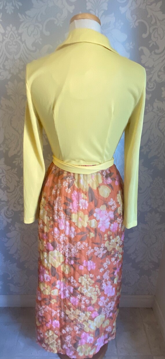 Vintage 1960’s LEISURE LADY Quilted Skirt House D… - image 6