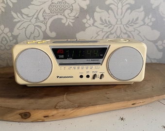Vintage versicherte Kamera / ATS Radiowecker Retro 1980er Jahre Stereo