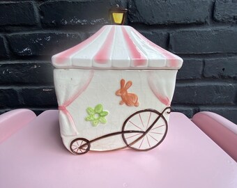 1950 年代のヴィンテージ Napco クッキーカウンター クッキージャー