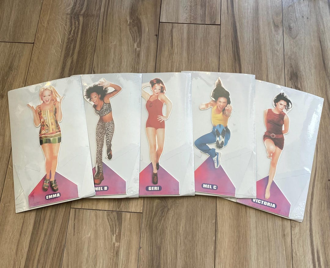 Full Set of 1990s Spice Girls Dresser Top Standup Figures | Official ...