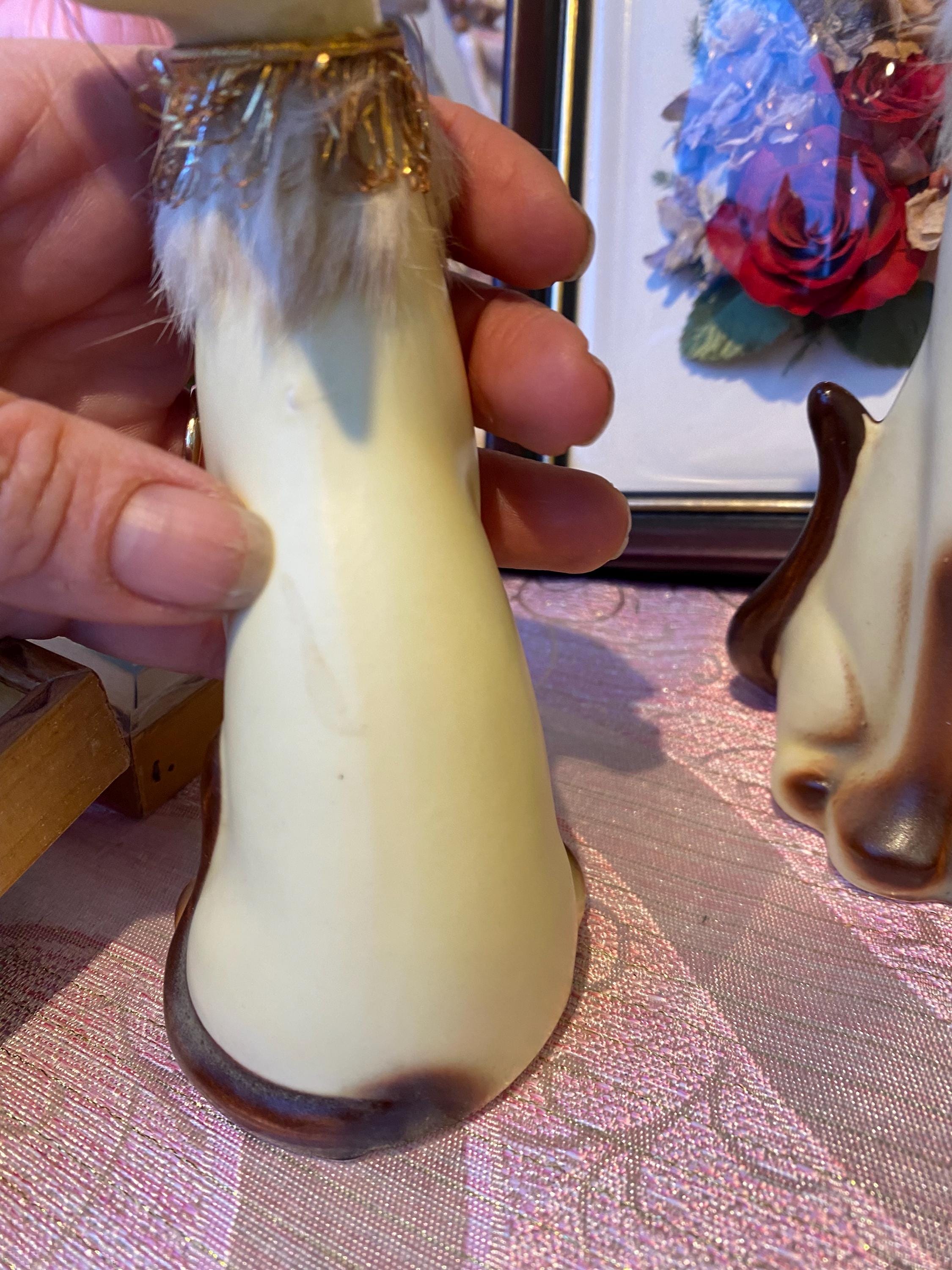 Vintage Siamese Cat Figurines – Mid-century Japan Ceramic Cats – G