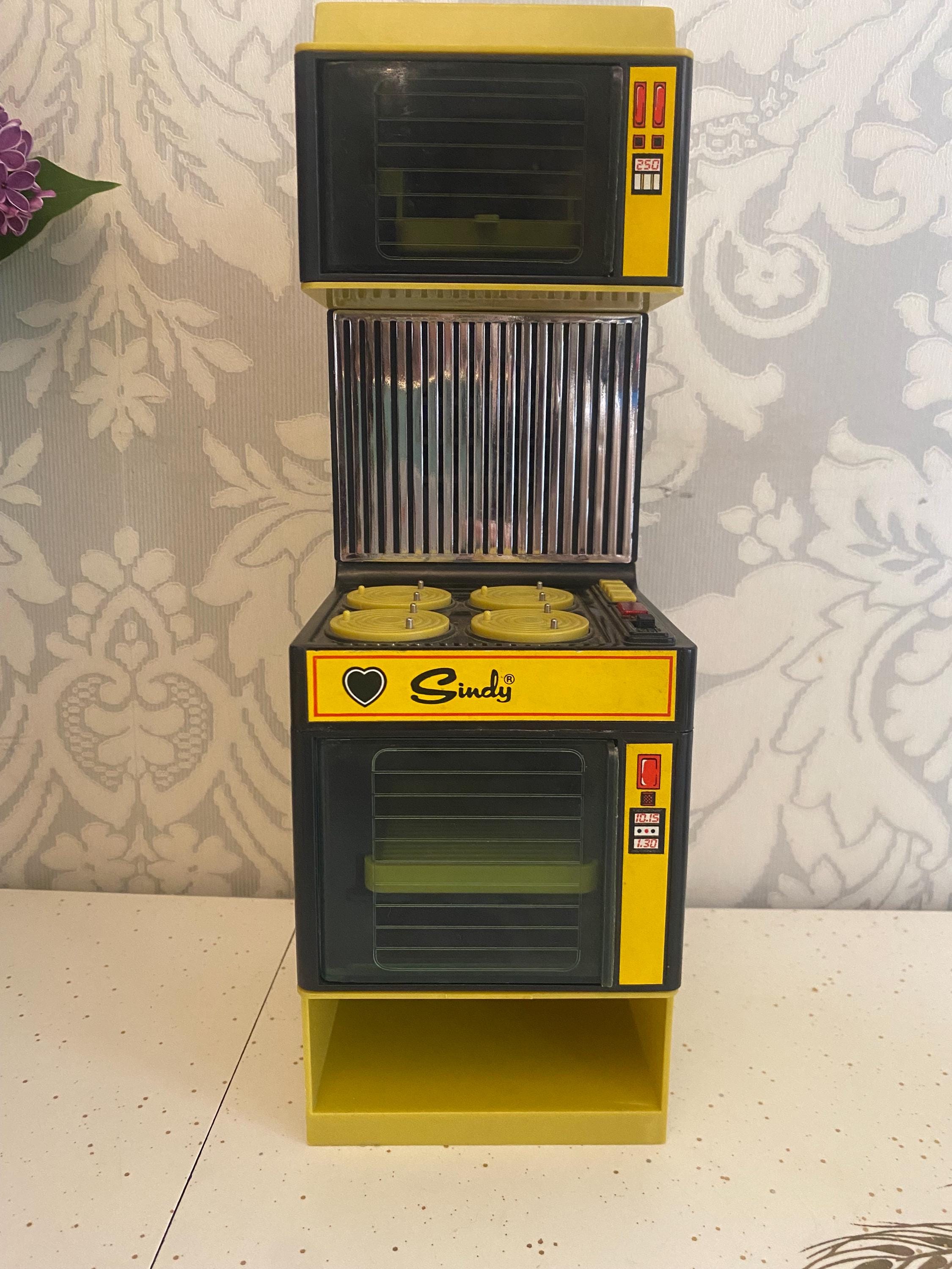 Vintage Sindy Electric Stove and Oven | Working Lights & Timer