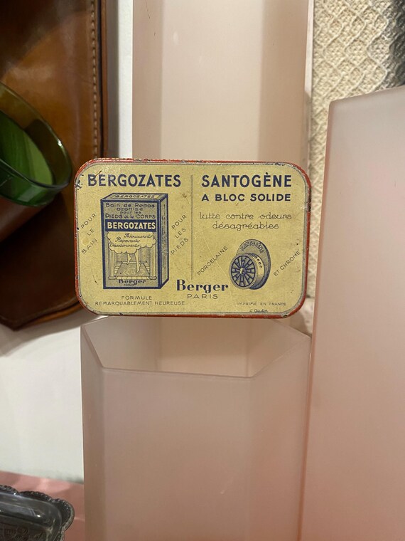 Antique Lampe Berger Advertising Pocket Tin - Etsy