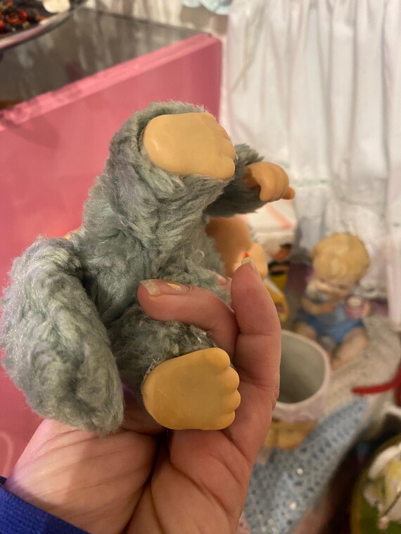 ヴィンテージ 1979年 ニャミー・ワシノ 猫ぬいぐるみ 関口製 指