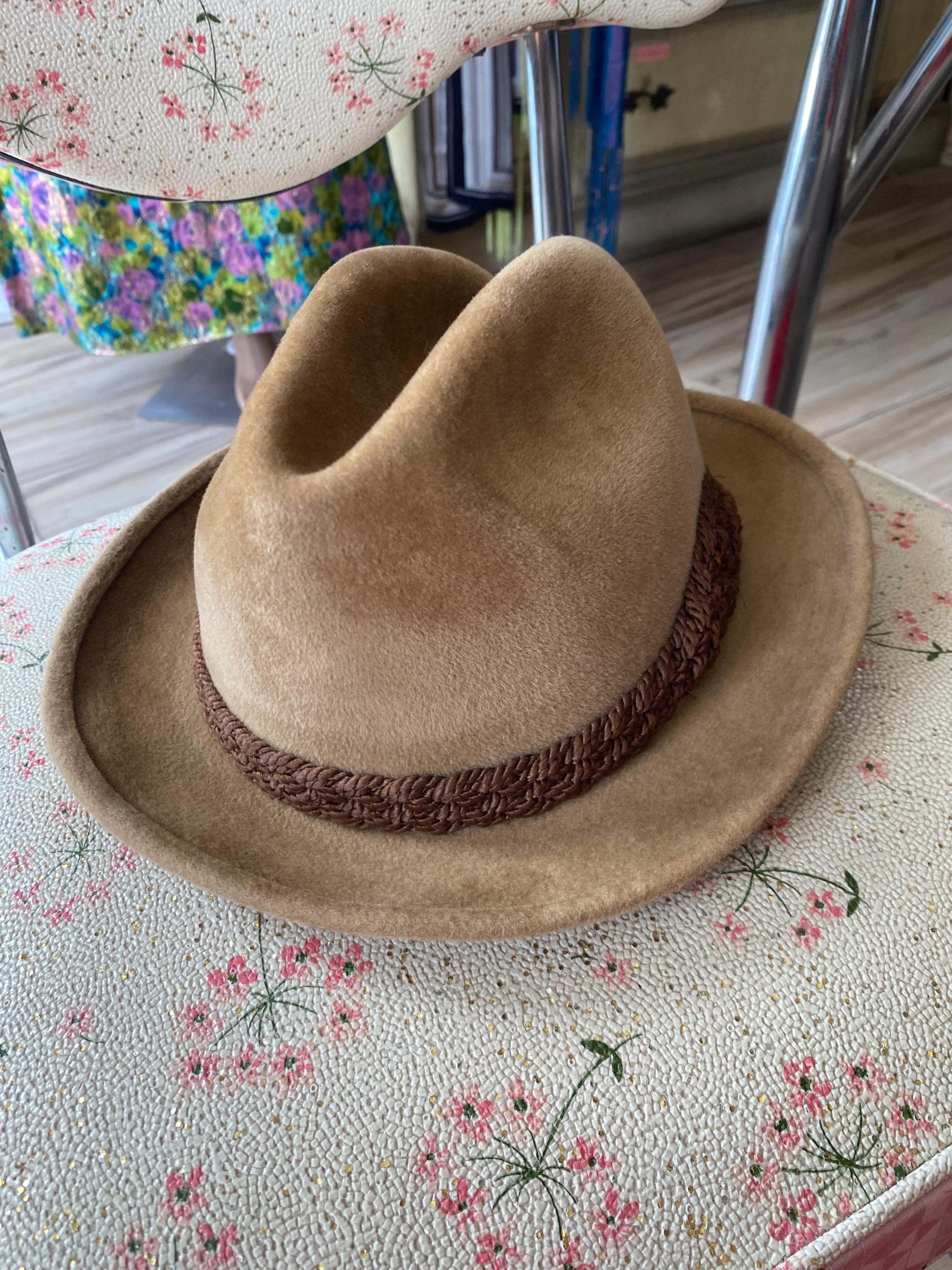 美品 Stetson the Sovereign Fedora フェルトハット Stetson the Sovereign Fedora Hat - Etsy