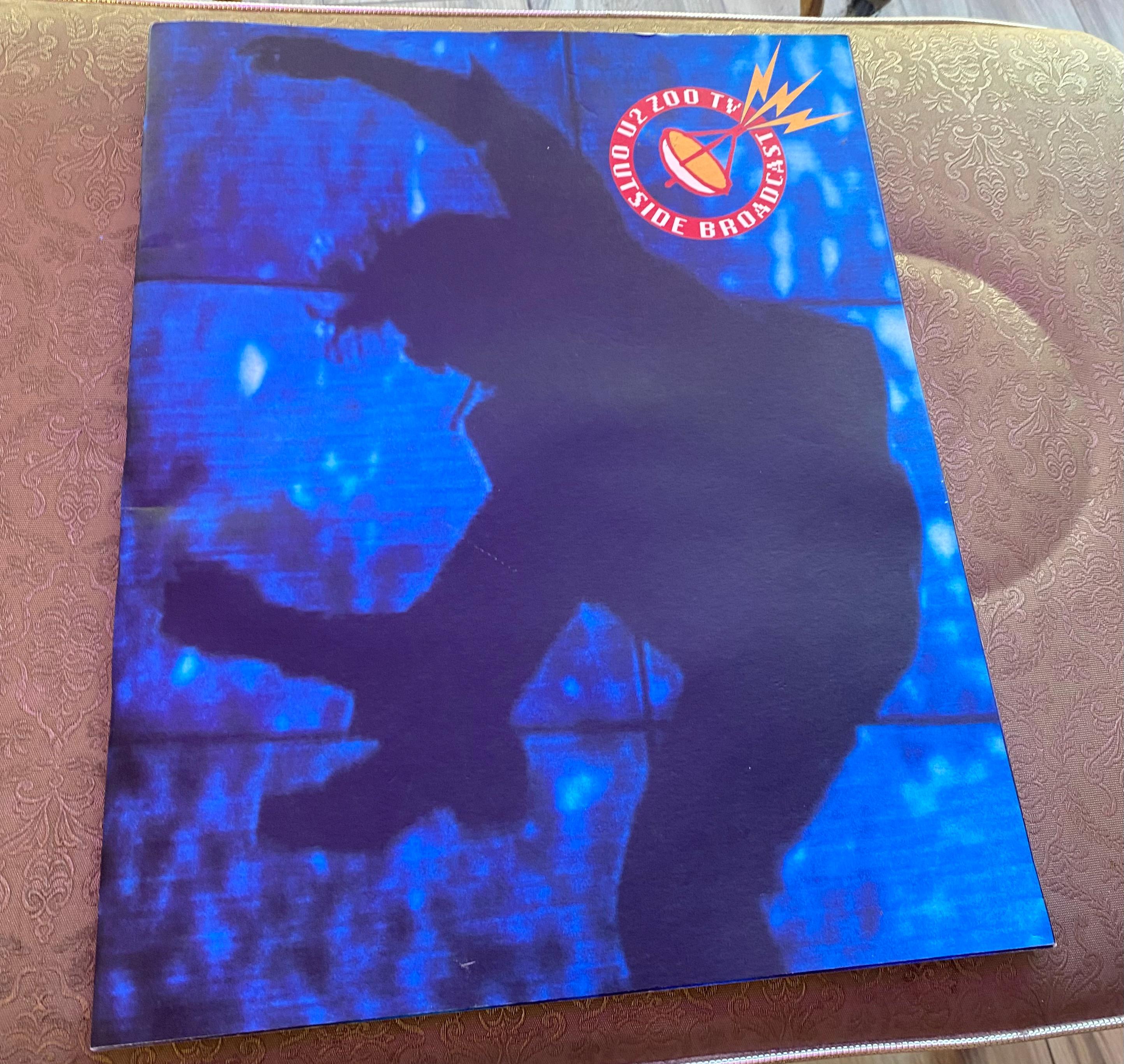 U2 ZOO TV Tour Program 1992 • Outside Broadcast USA • Vintage