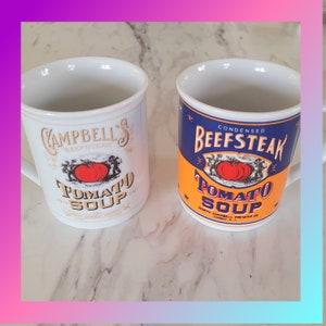125th Anniversary Campbell&#39;s soup mugs