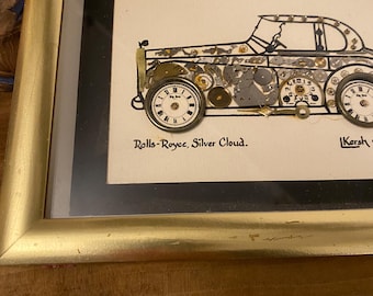 Vintage L. Kersh of London Rolls-royce Silver Cloud Mixed Media