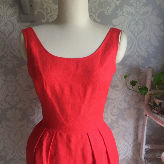 1980's Albert Nipon Two Piece Primary Colour Line… - image 4