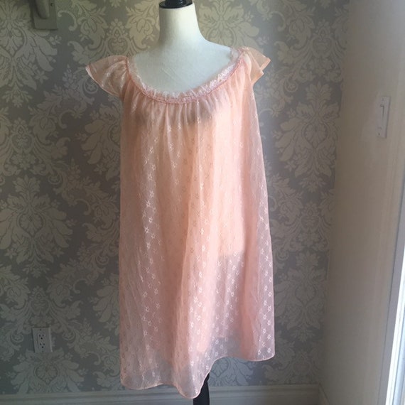 Vintage Chiffon Nightgown 1970’s