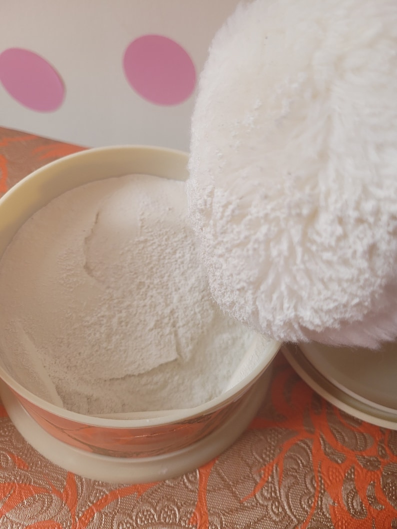 Orange Round Container Powder The Fuller Brush Company 3pc Perfume and Powder Set - Etsy