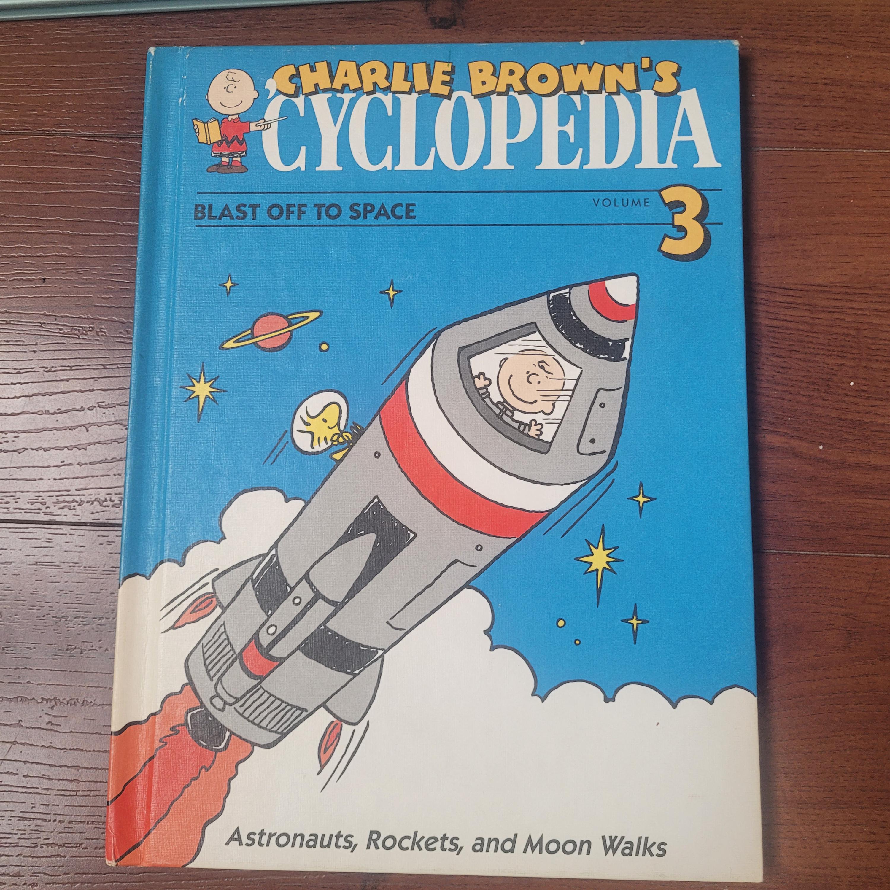 1990 Charlie Brown Cyclopedia Volume 1,2 and 3 by Funk & Wagnalls