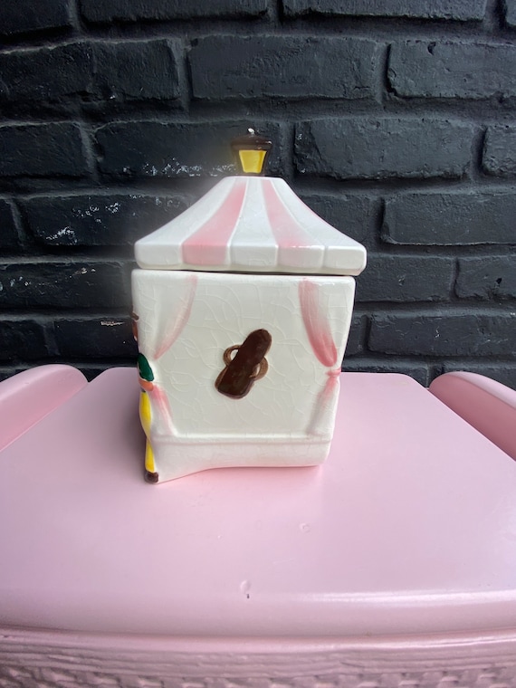 1950 年代のヴィンテージ Napco クッキーカウンター クッキージャー