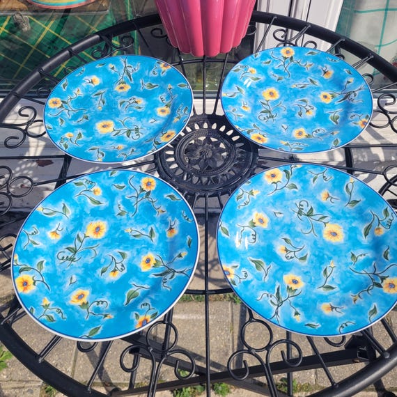 ★4枚セット★WILLIAMS SONOMA カフェ デザートプレート 皿 4枚セットWILLIAMS SONOMA カフェ デザートプレート 皿 4枚