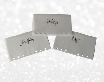 Personalised Laminated Vellum Cash Envelopes | Personal/A6 Envelopes| Personalised Cash Envelopes | Budget Planner | Cash Stuffing Envelopes