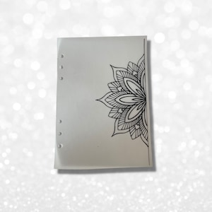 A5 Mandala Planner Dashboards | Planner Dashboards | Planner Accessories | A5 Planner Inserts | Filofax | Planner Inserts | Planner Dividers