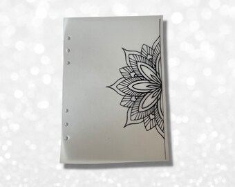 A5 Mandala Planner Dashboards | Planner Dashboards | Planner Accessories | A5 Planner Inserts | Filofax | Planner Inserts | Planner Dividers