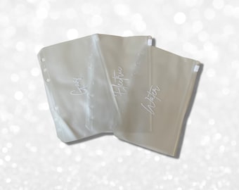 Pasta Organizadora Personalizada A6 para Orçamento | Pastas Organizadoras | Envelopes para Dinheiro | Pasta Organizadora