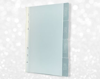 Custom Etched Planner Dividers