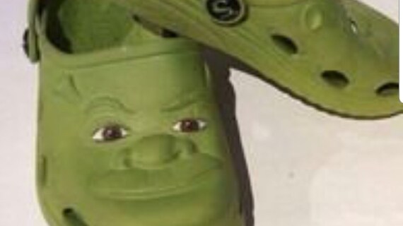 shrek crocs for sale