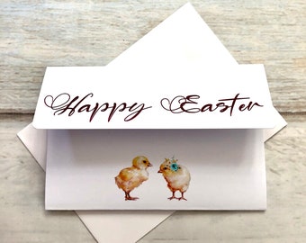 Happy Easter Money Wallet Gift Greeting Card Pack of 1 (Blank Inside) Holiday