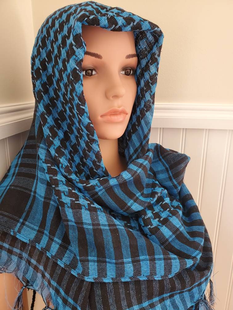 Keffiyeh Palestinian Style Head Wrap Military Scarf Shemagh Etsy 日本